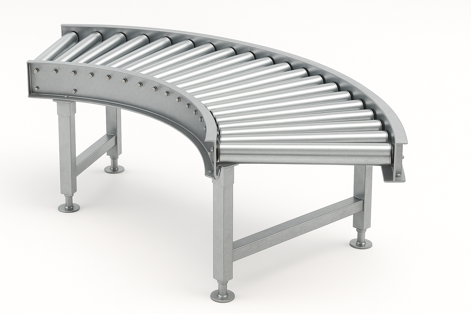 Flexible Power Roller Conveyor